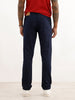 Solid Slim Fit Denim Jeans | Dark Blue