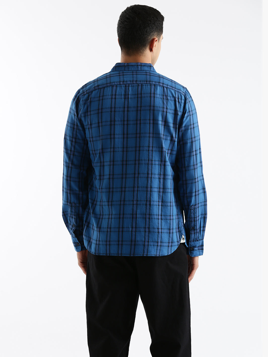 Checkered Lines Casual Shirt