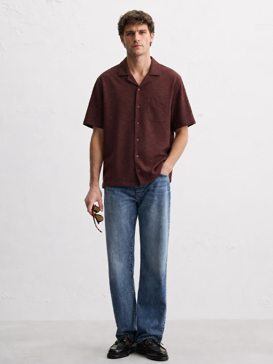 Essential Bounce Holiday Shirt | Essential | Brown