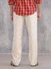 100% Cotton Anti Fit Jeans I Ecru|