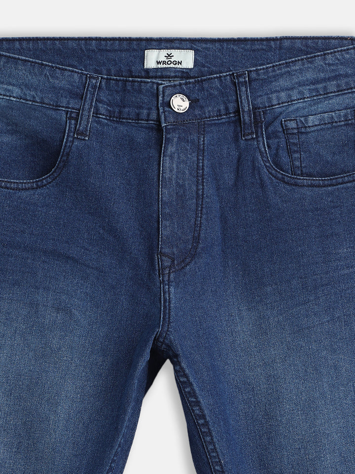 Vintage Fade Skinny Crop Jeans | Blue