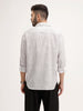 Oversized AOP Full Sleeved Shirt | Grey