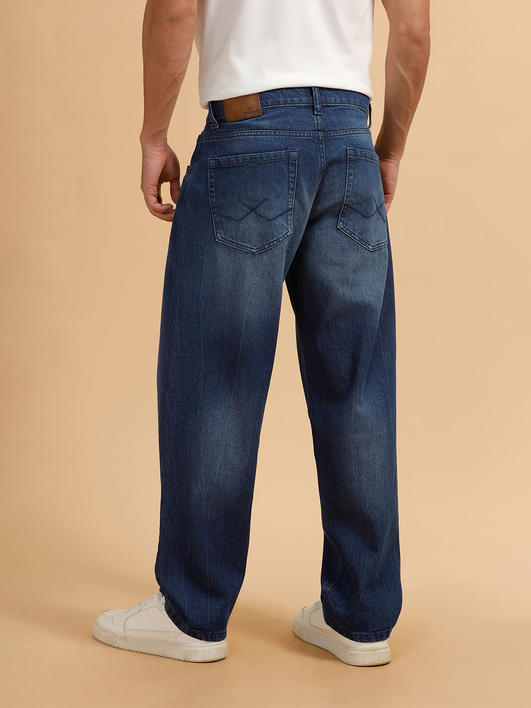 Casual Loose Fit Jeans | Blue