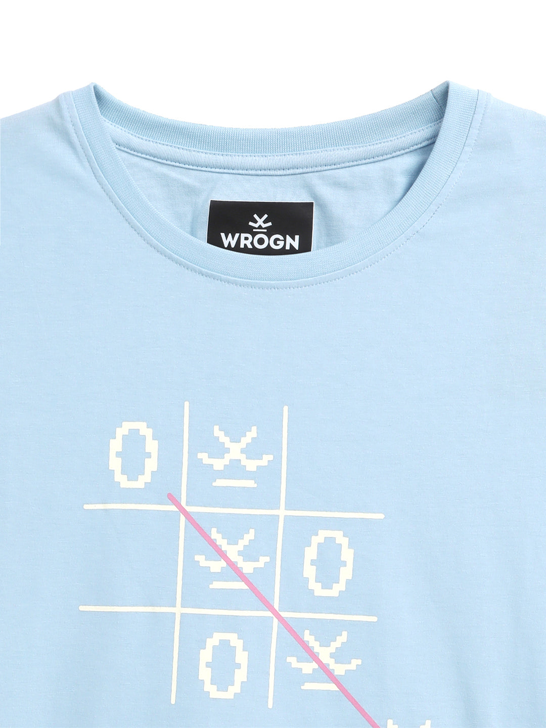 Noughts and Crosses Blue Printed T-Shirt