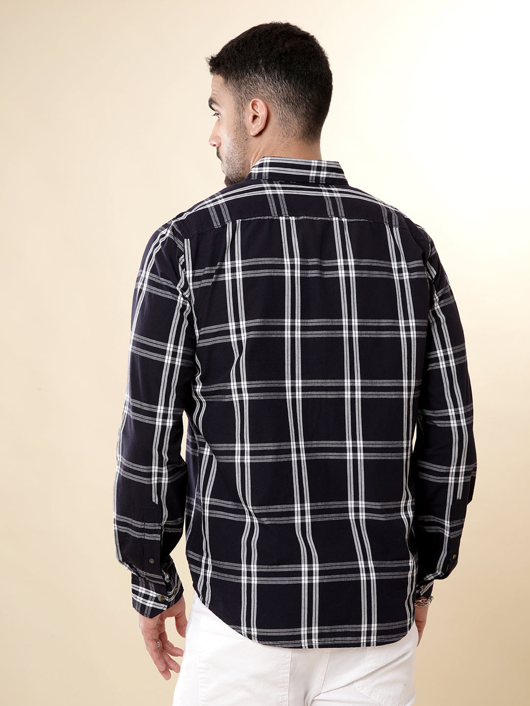 Black & White Checked Urban Shirt