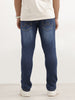 Faded Slim Fit Denim Jeans | Blue