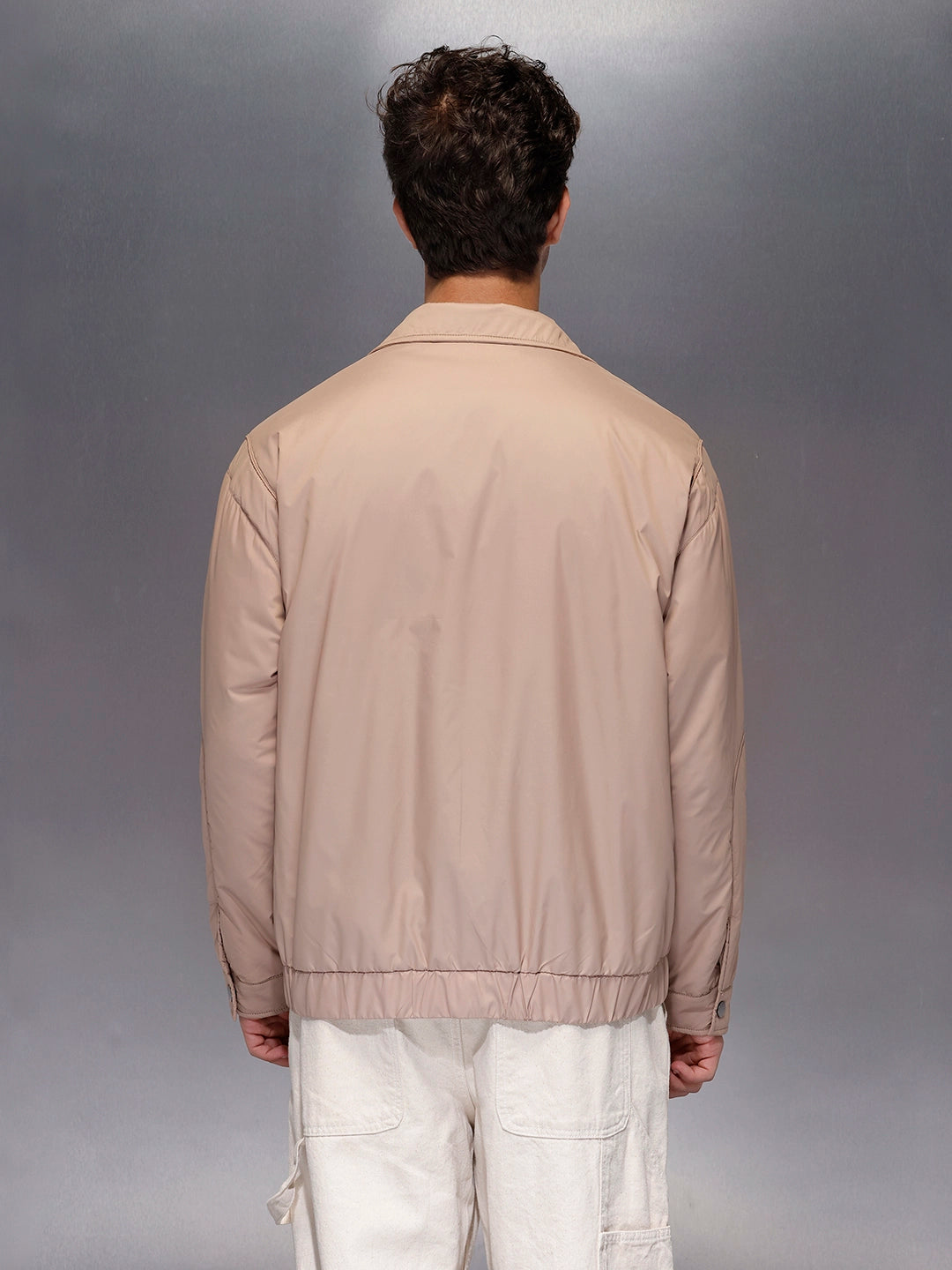 Lightweight Quilted Casual Jacket | Brown