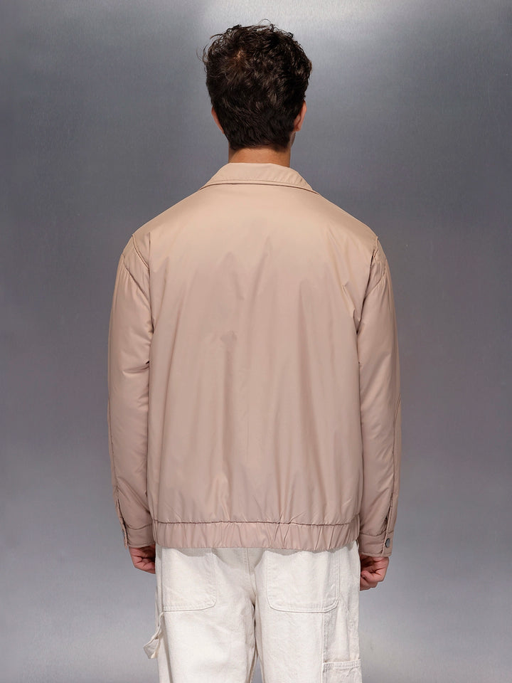 Lightweight Quilted Casual Jacket | Brown