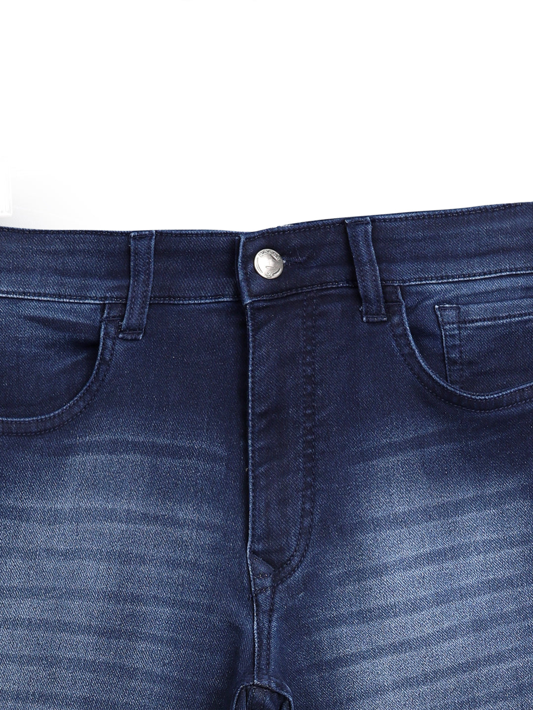 Sleek Dark Blue Slim Fit Jeans