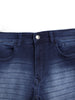 Sleek Dark Blue Slim Fit Jeans