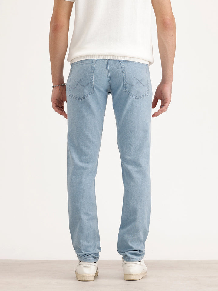 Slim Fit Denim Jeans | Light Blue