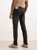 Faded Slim Fit Denim Jeans | Dark Grey