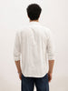Classic Slim Fit AOP Shirt | White