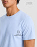 Core Basics Regular Fit T-Shirt | Essential | Light Blue
