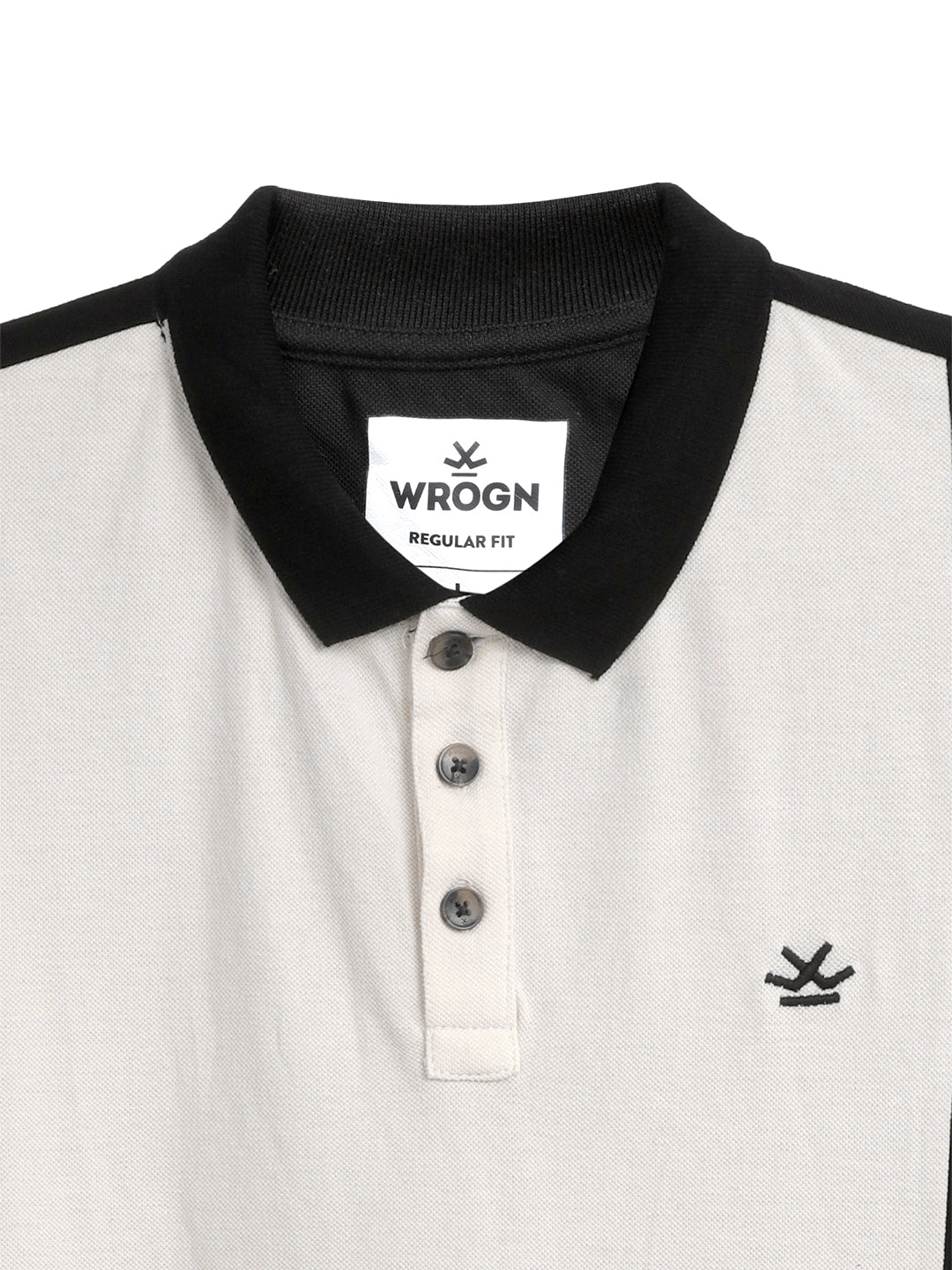 Elite Black And White Polo T-Shirt