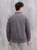 Suede Bomber Jacket I Grey