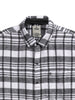 Premium Grey Herringbone Checkered Shirt