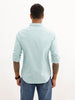 Solid Regular Fit Full Sleeve Shirt | Light Green | WWSH9178F