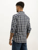Classic Slim Fit Checkered Shirt | Grey