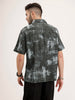 Resort Collar AOP Shirt | Grey