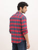 Comfort Fit Checkered Shirt | Red