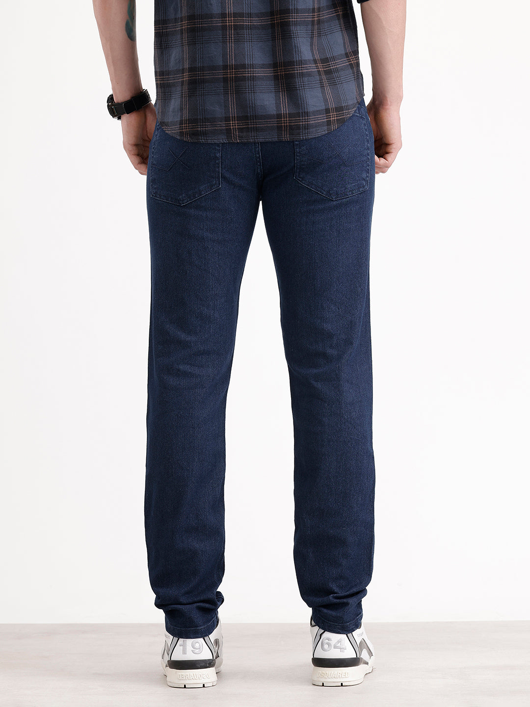 Skinny Fit Denim Jeans | Dark Blue