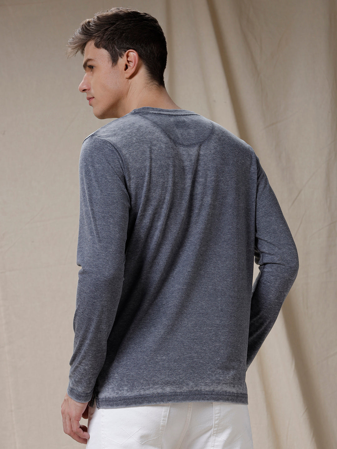 Washed Classic Henley T-Shirt