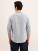 Regular Fit Solid Shirt | Blue