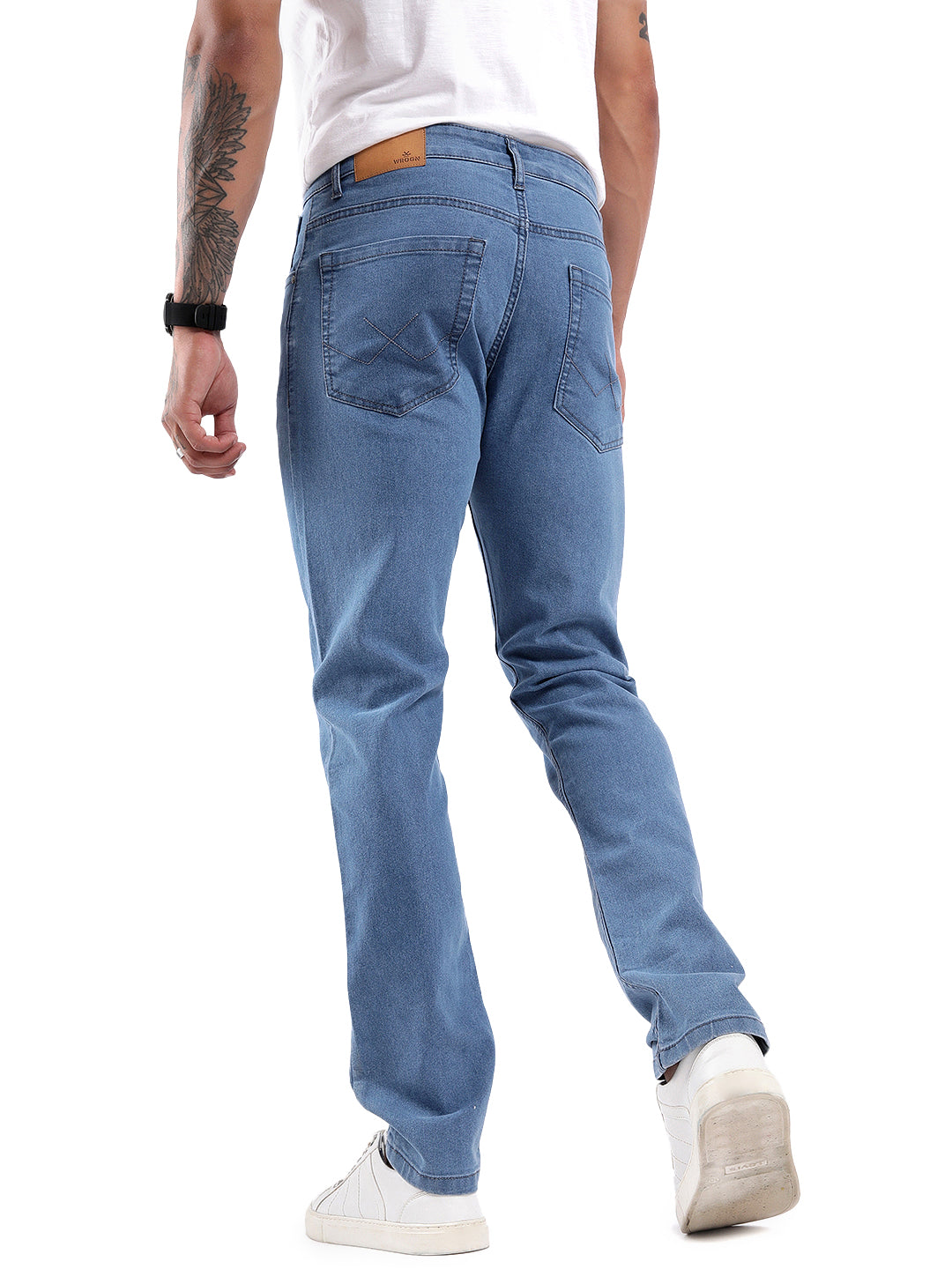 Light Blue Slim Fit Jeans