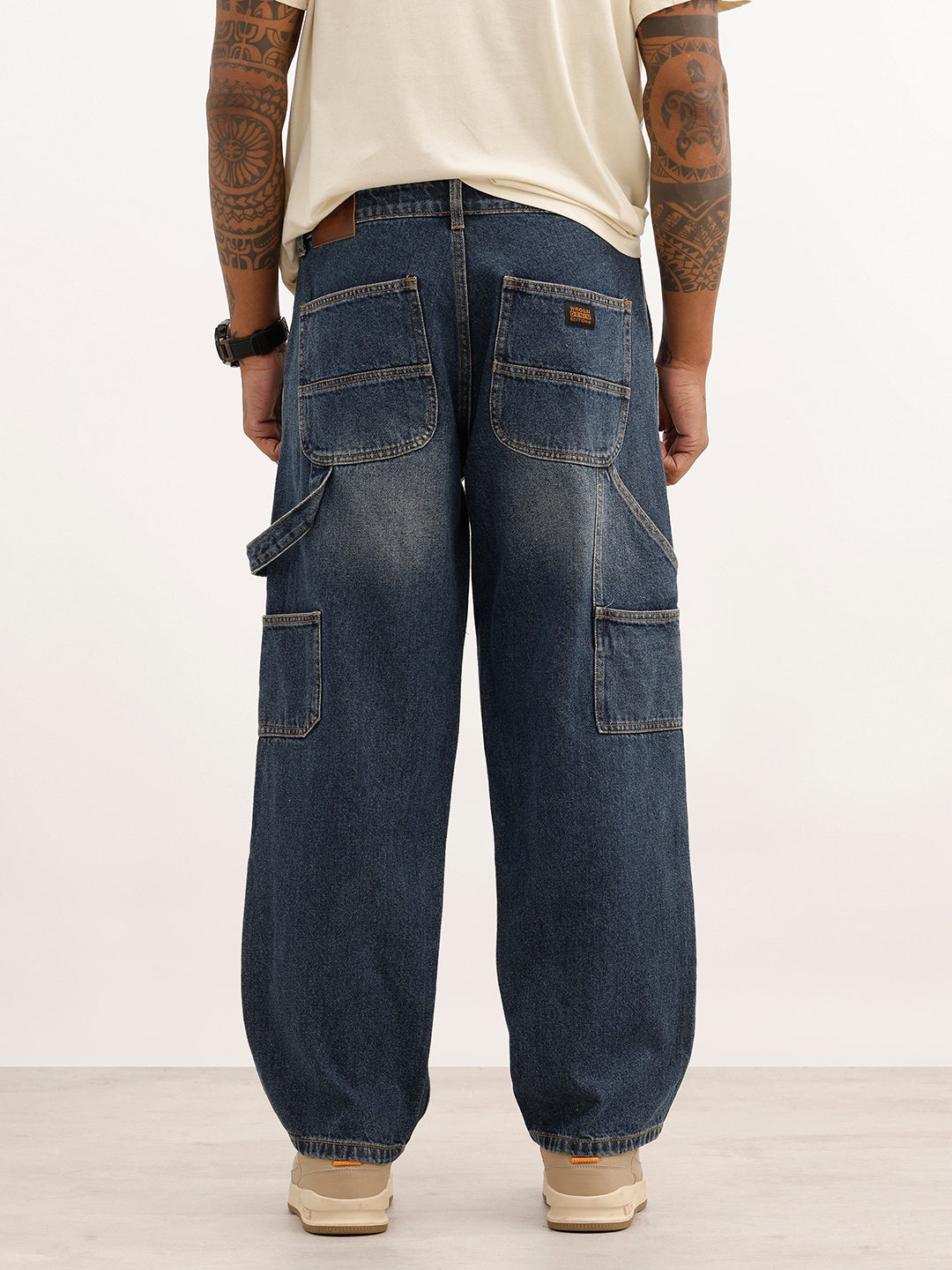 Classic Loose Fit Carpenter Denim Jeans | Blue | WJN0200LS2131S