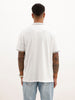 Solid Tipping Collar Polo T-Shirt | White | WSTS1473M