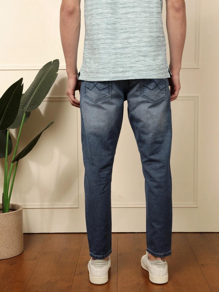 Classic Skinny Fit Jeans In Blue