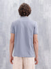 Polo T-Shirt With Contrast Trim Details | Grey