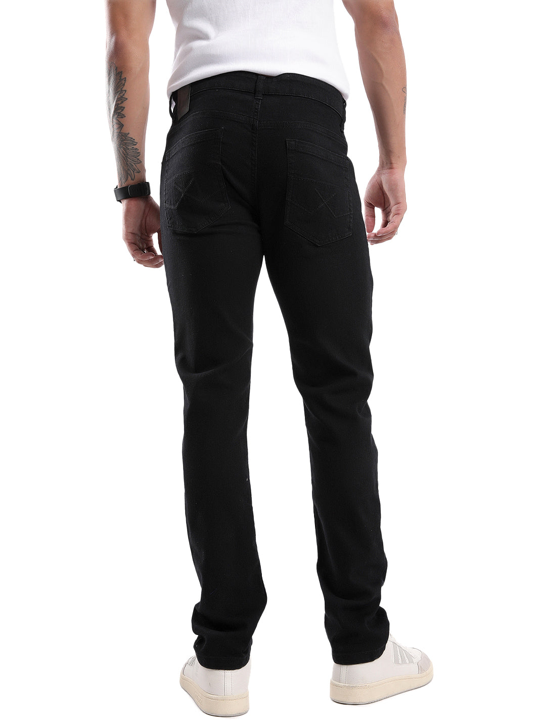 Black Casual Standout Jeans