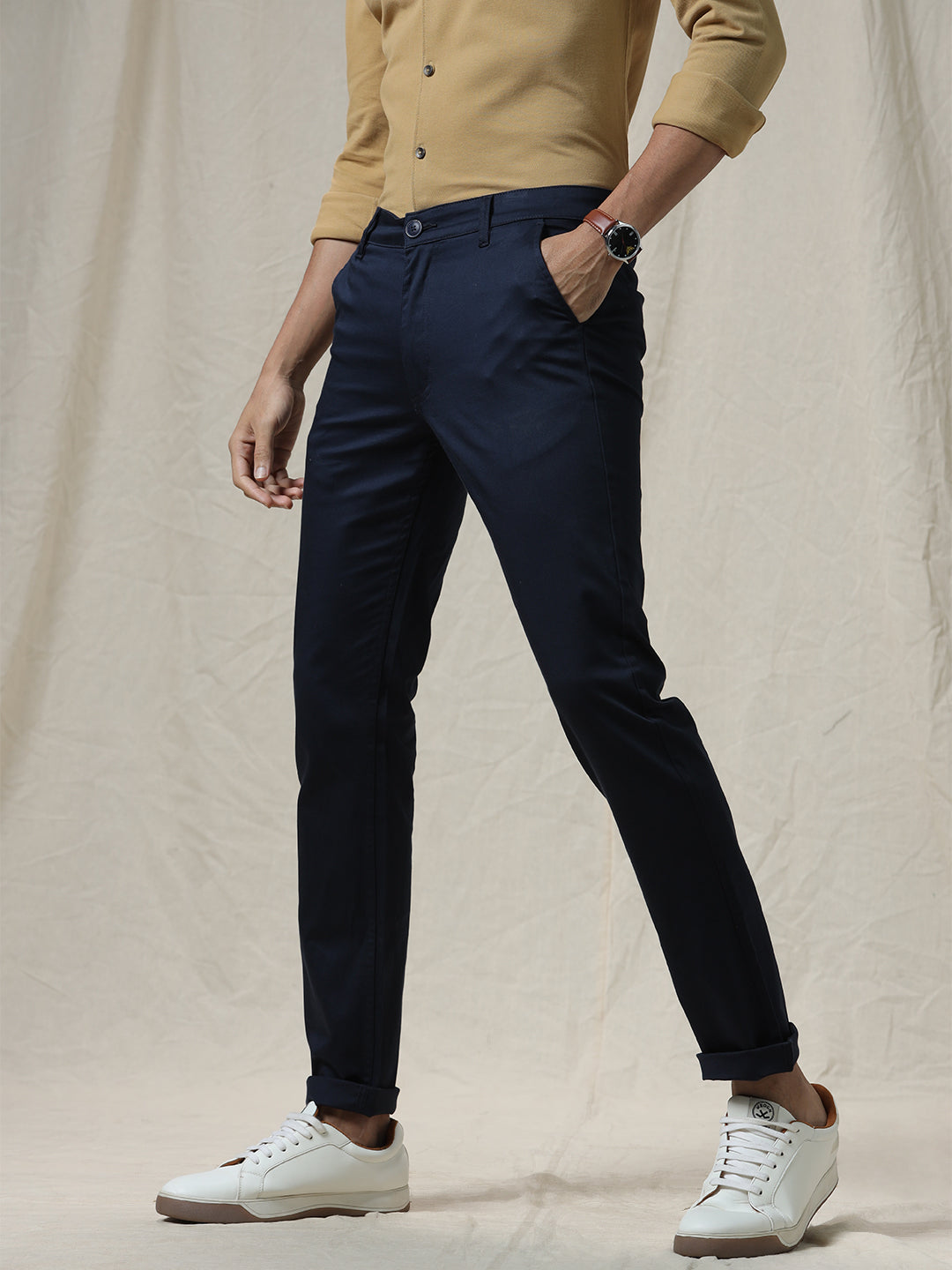 Casual Drift Navy Trouser