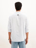 Regular Fit Full Sleeve Striped Shirt | Light Blue