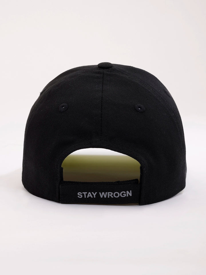 Black Canvas Baseball Cap