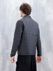Men's Casual Regualr Fit Puffer Jacket | Black