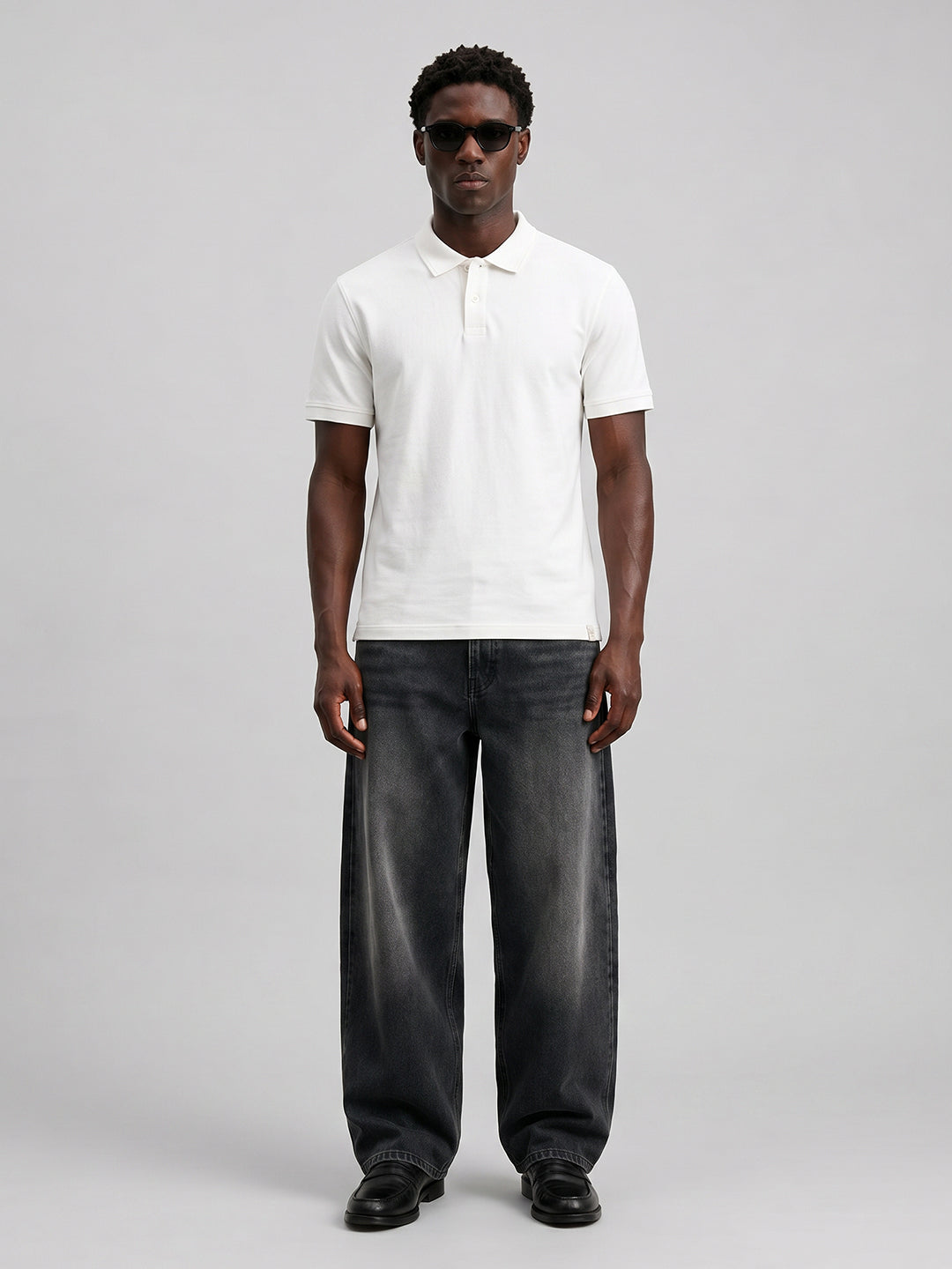 Essential Supima Polo T-Shirt |White