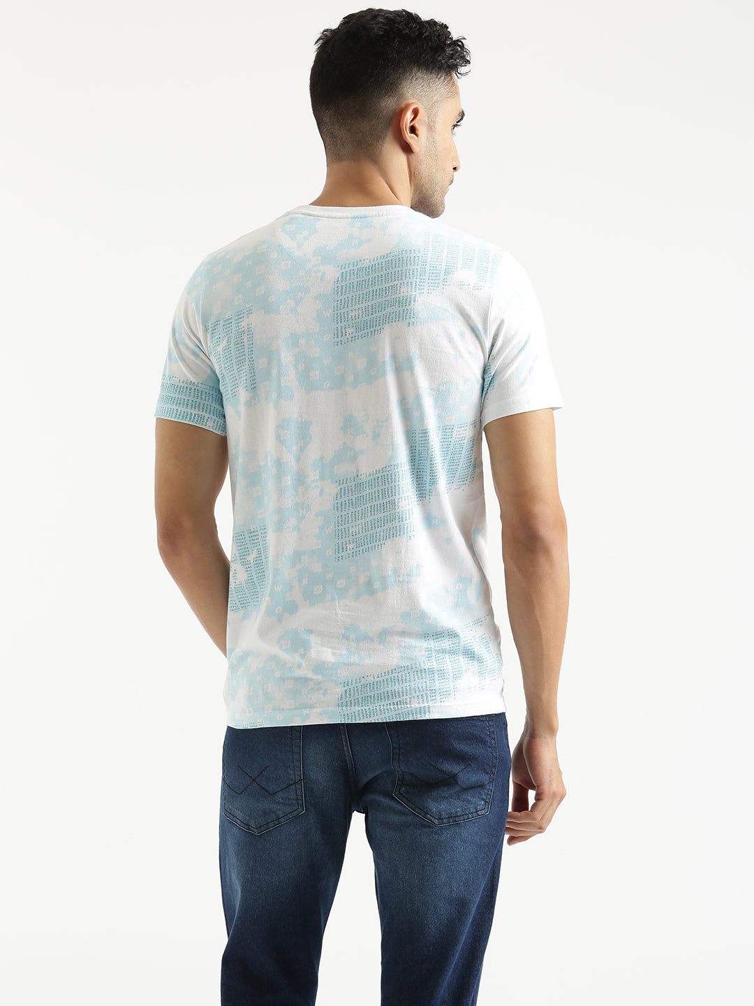 Printed Glitch AOP T-shirt