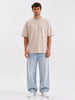 No Brainer Bounce Oversized T-Shirt | Essential | Beige