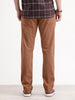 Solid Slim Fit Denim Jeans   |  Brown