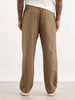 Solid Loose Fit Trouser | Khaki