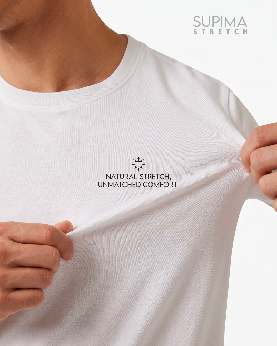 Essential Supima Crew Neck T-Shirt | Essential | White