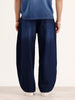 Balloon Fit Denim Jeans | Dark Blue