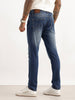 Washed Slim Fit Denim Jeans | Light Blue