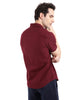 Wine Delight Half Sleeve Shirt