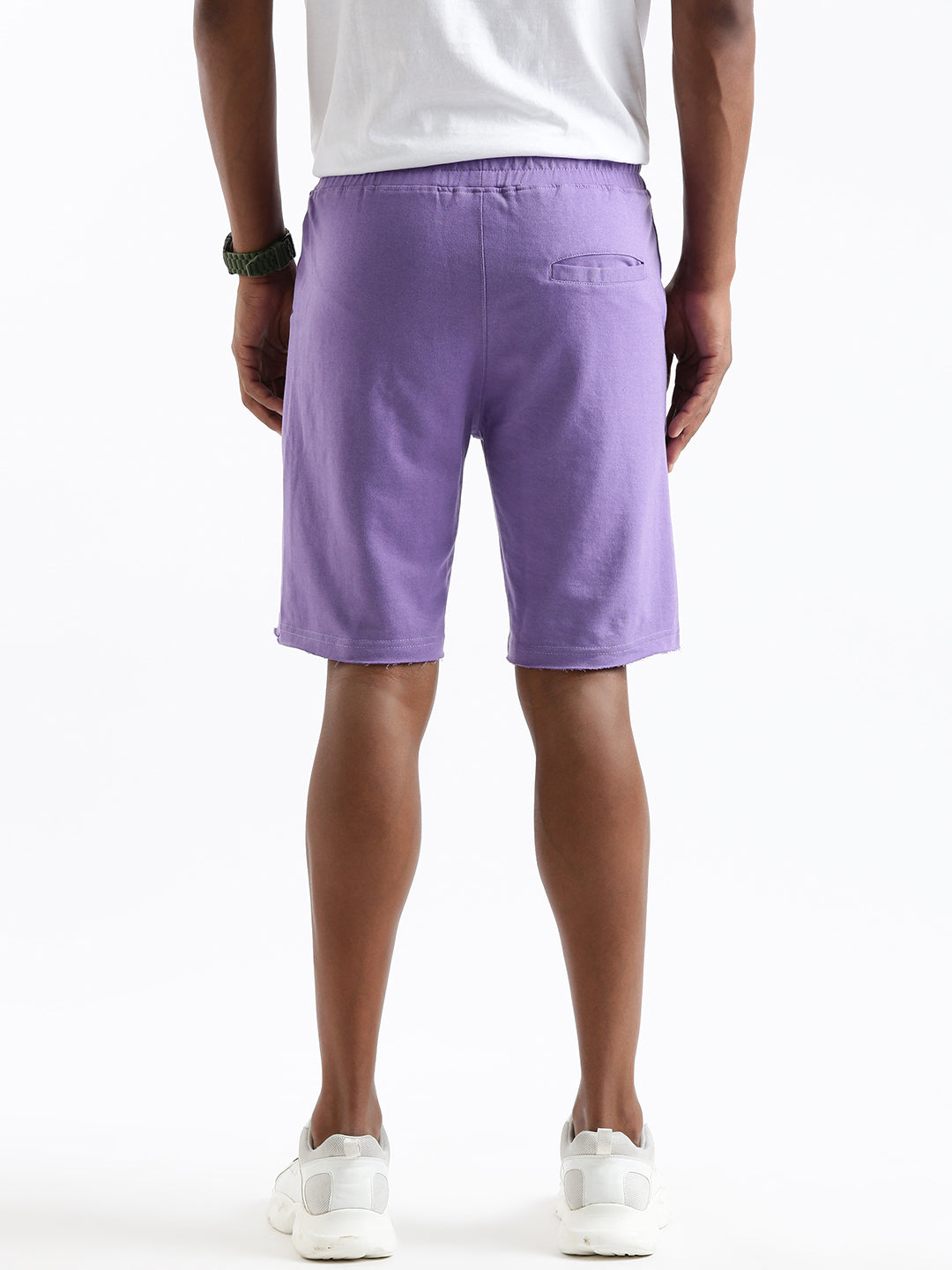 Wrogn Enough Purple Shorts