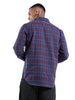 Twill Wine Checked Shirt