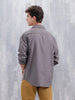 Men's Oversized Double Pocket Casual Shirt | Grey